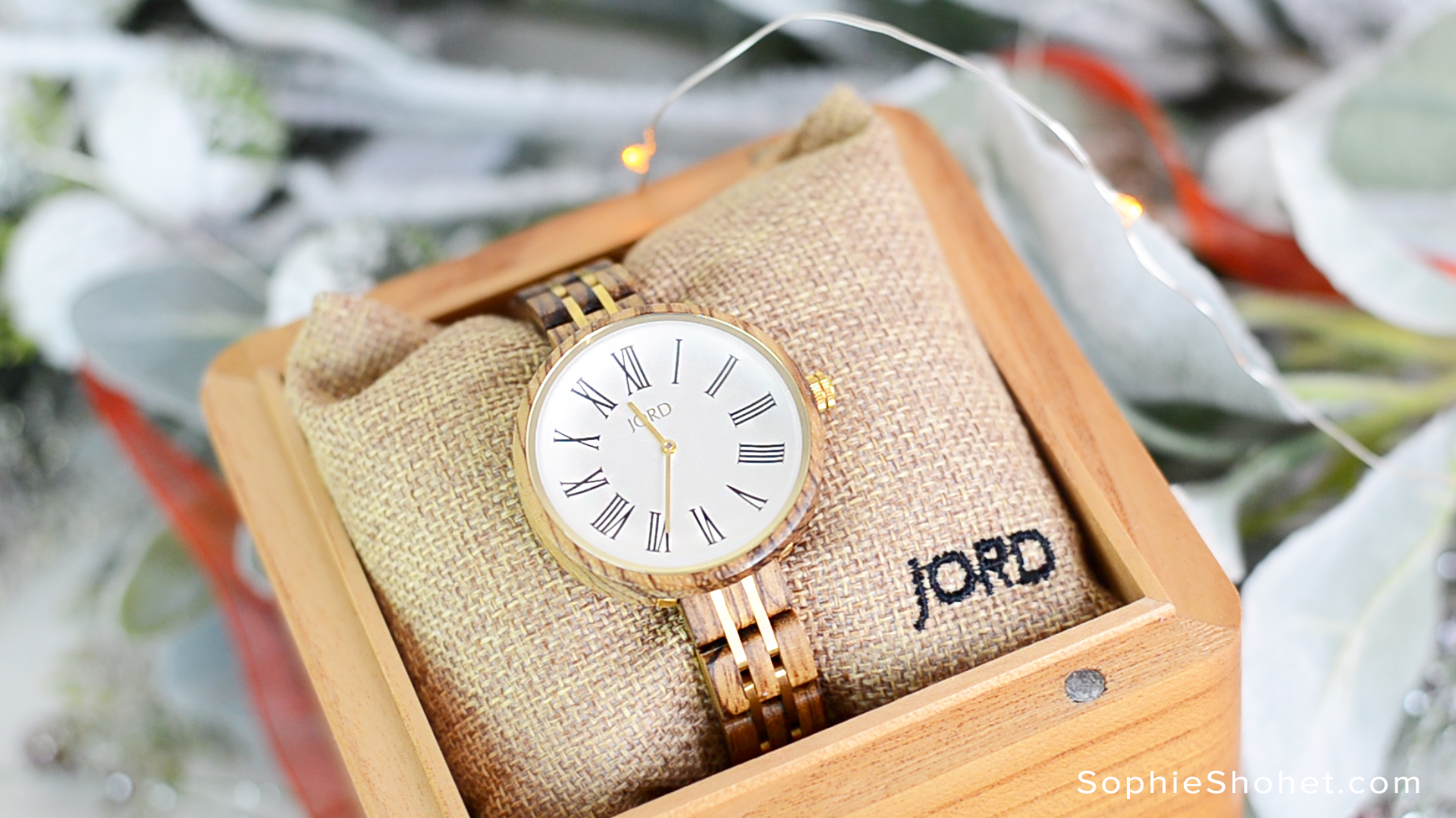 Jord Cassia Wood Watch for Ladies